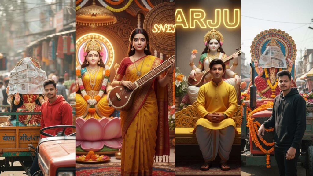 Google Gemini Sarswati Puja Ai Photo Editing Prompt 2026 | Sarswati Puja Ai Photo Prompt