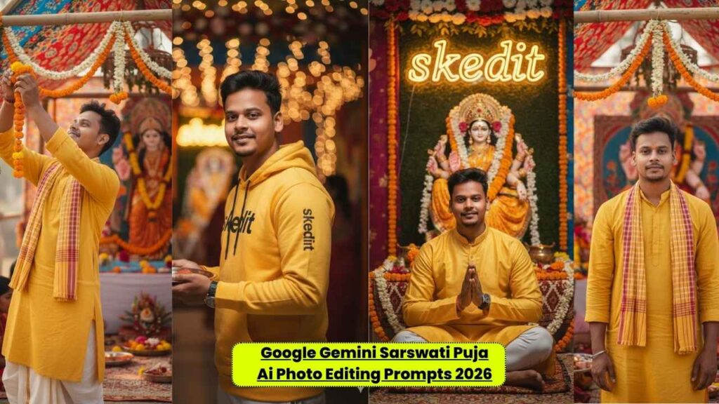 Google Gemini Sarswati Puja Ai Photo Editing Prompts 2026