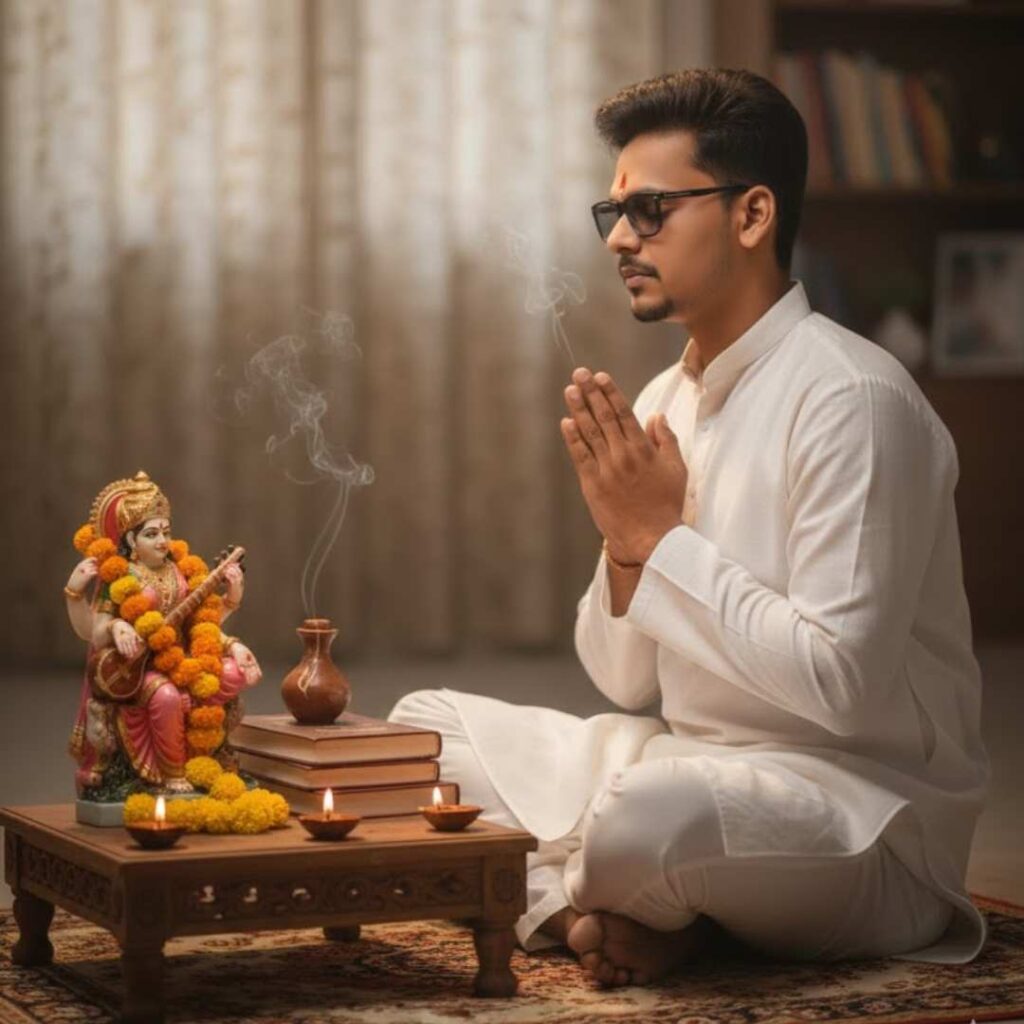 Trending Saraswati Puja Ai Photo Editing Prompt