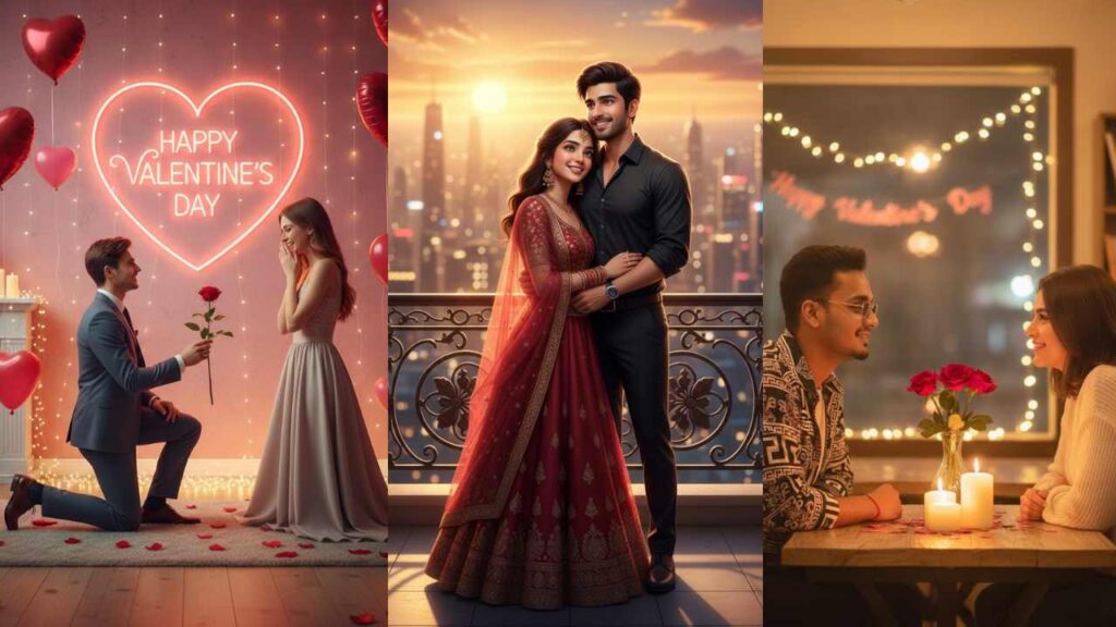 Happy Valentine's Day Google Gemini Prompt | Google Gemini Happy Valentine's Day AI Photo Prompt