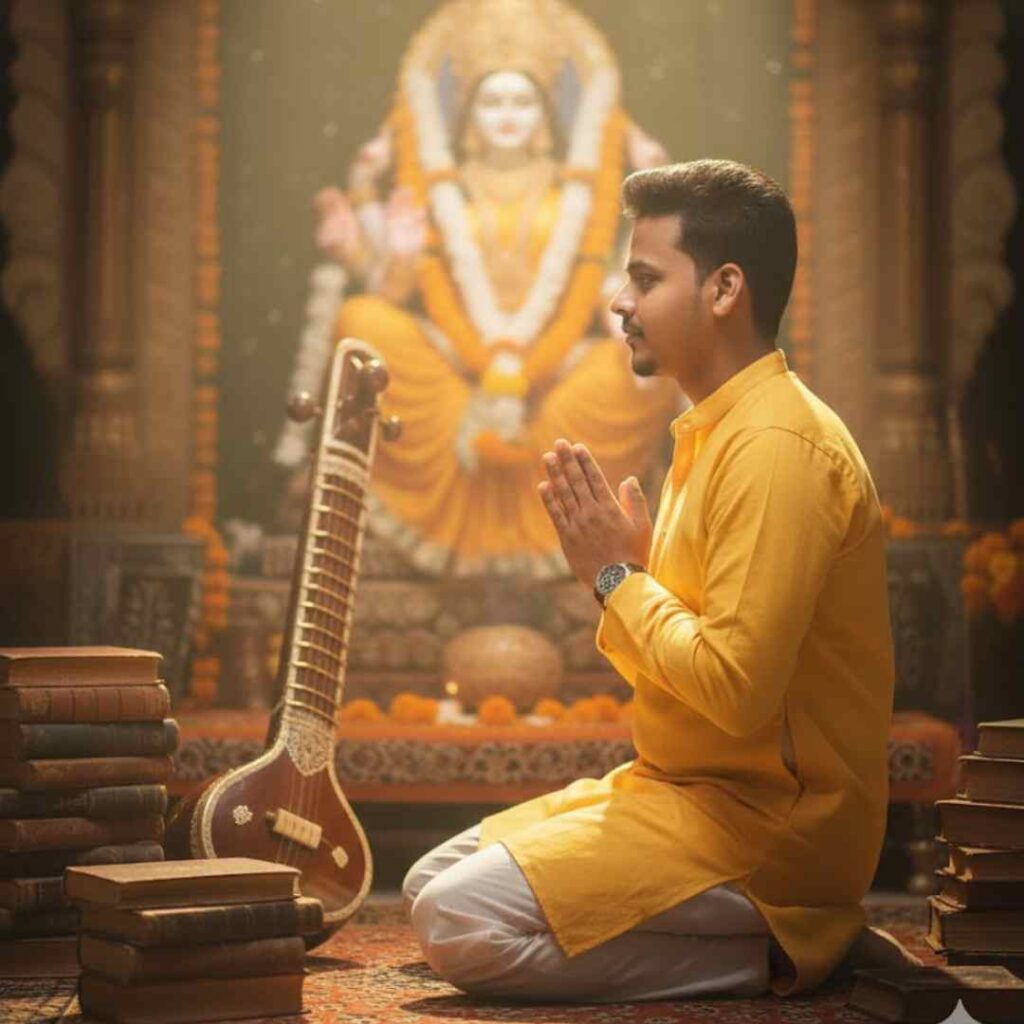 Sarswati Puja Ai Photo Editing