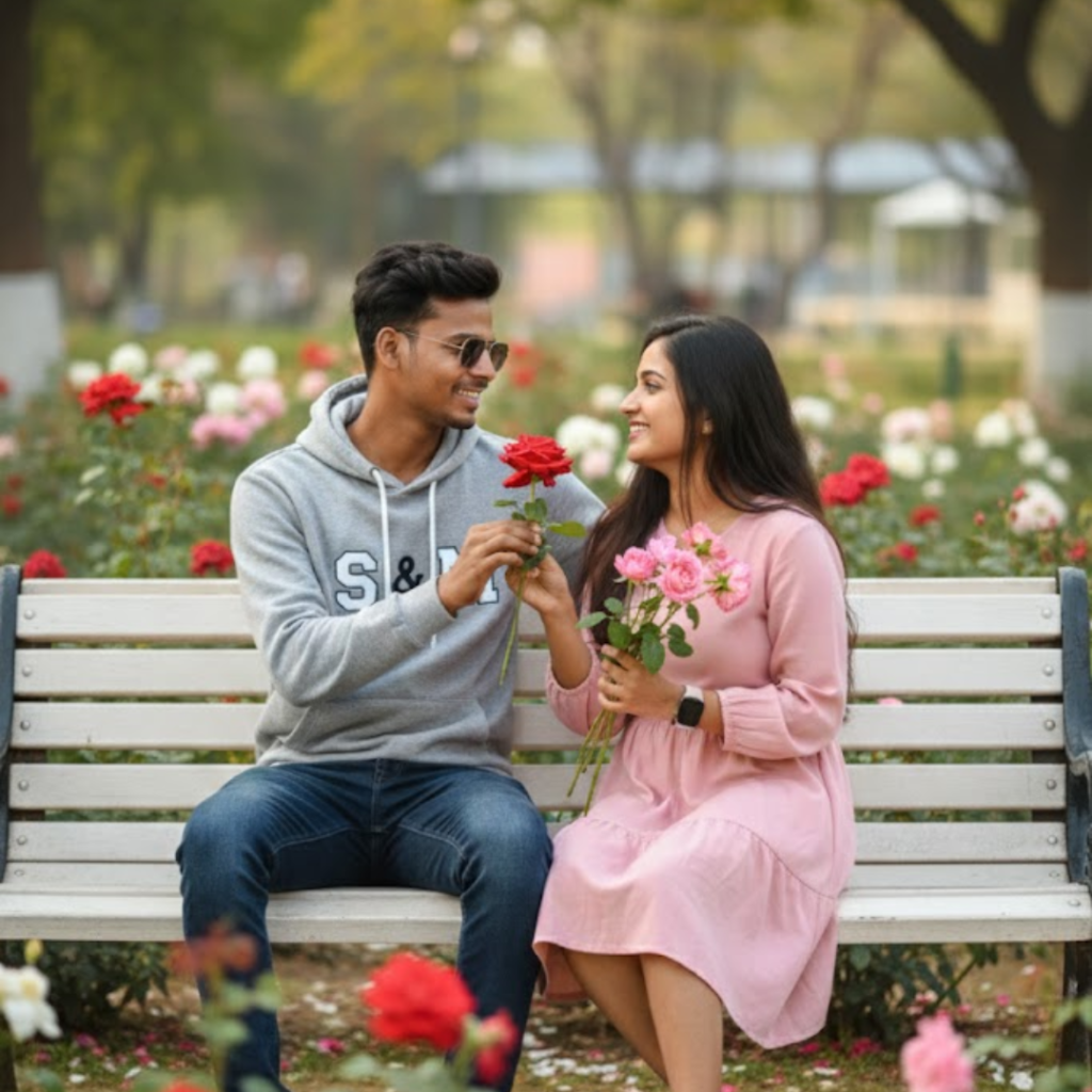 Google Gemini Happy Rose Day AI Photo Editing Prompt For Boy | Happy Rose Day Google Gemini Prompt