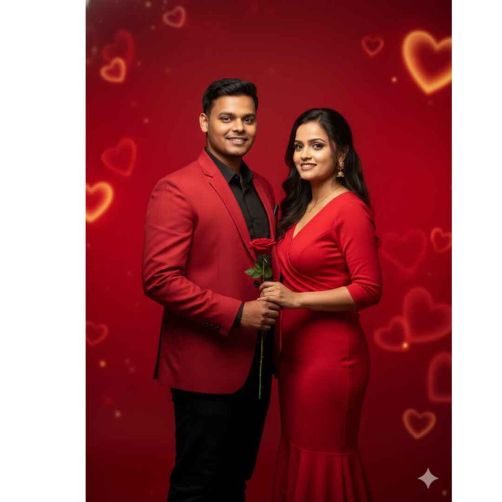 Happy Valentine Day AI Photo Editing Prompt