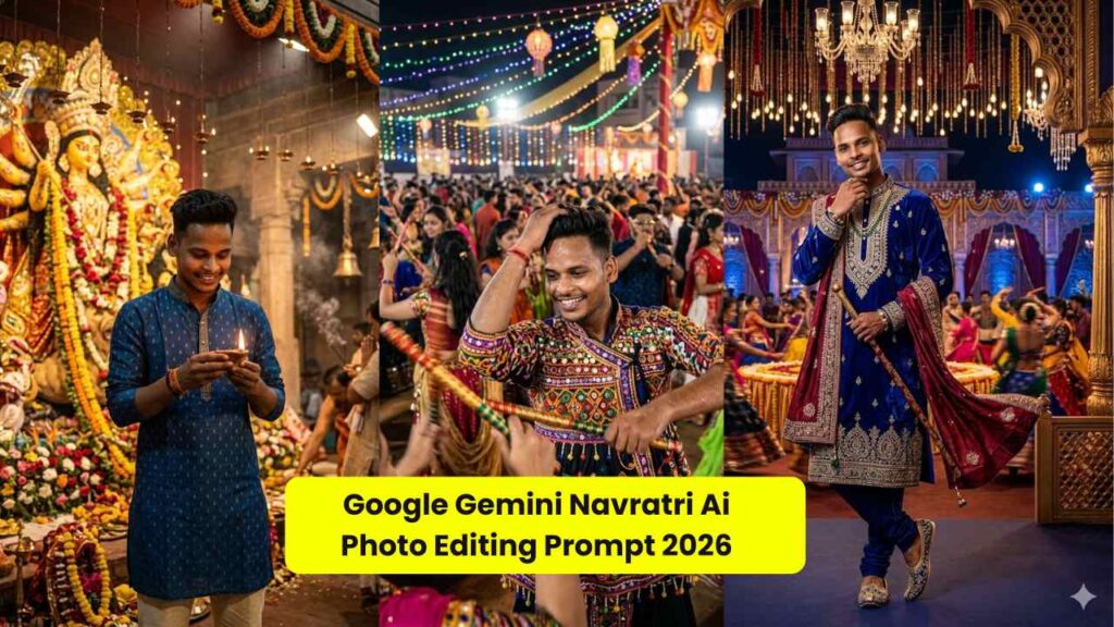 Google Gemini Navratri Ai Photo Editing Prompt 2026
