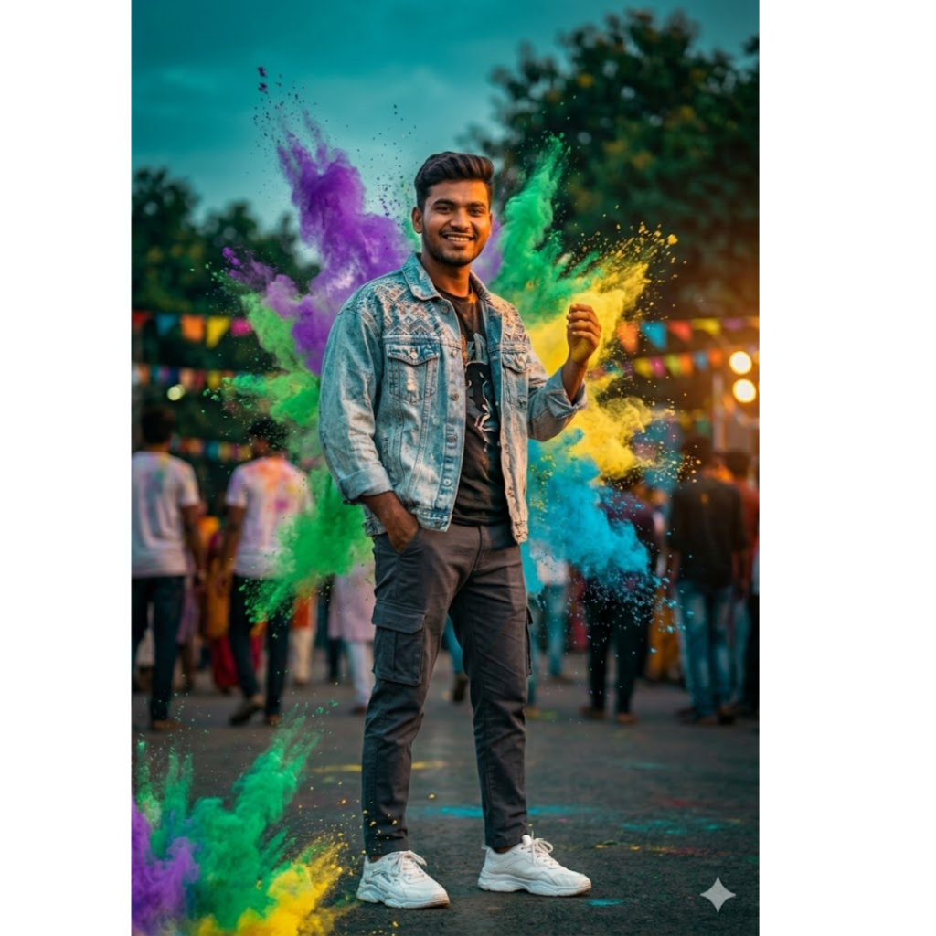 Google gemini holi prompt Holi prompt gemini boy 2026 for free