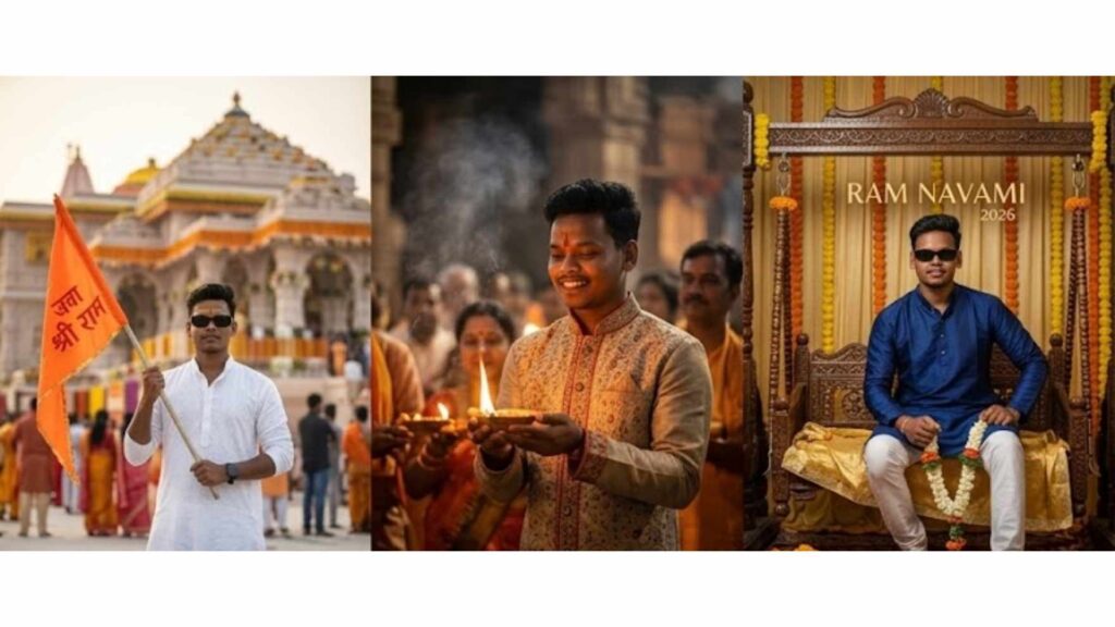 Happy Ramnavami Google Gemini Ai Photo Editing Prompt For Boy 2026 | Happy Navratri Ai Photo Editing