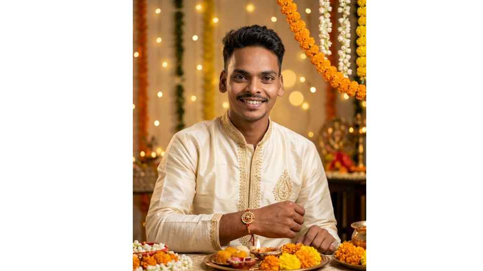 Raksha Bandhan Photo Editing Prompt for Boy (2)