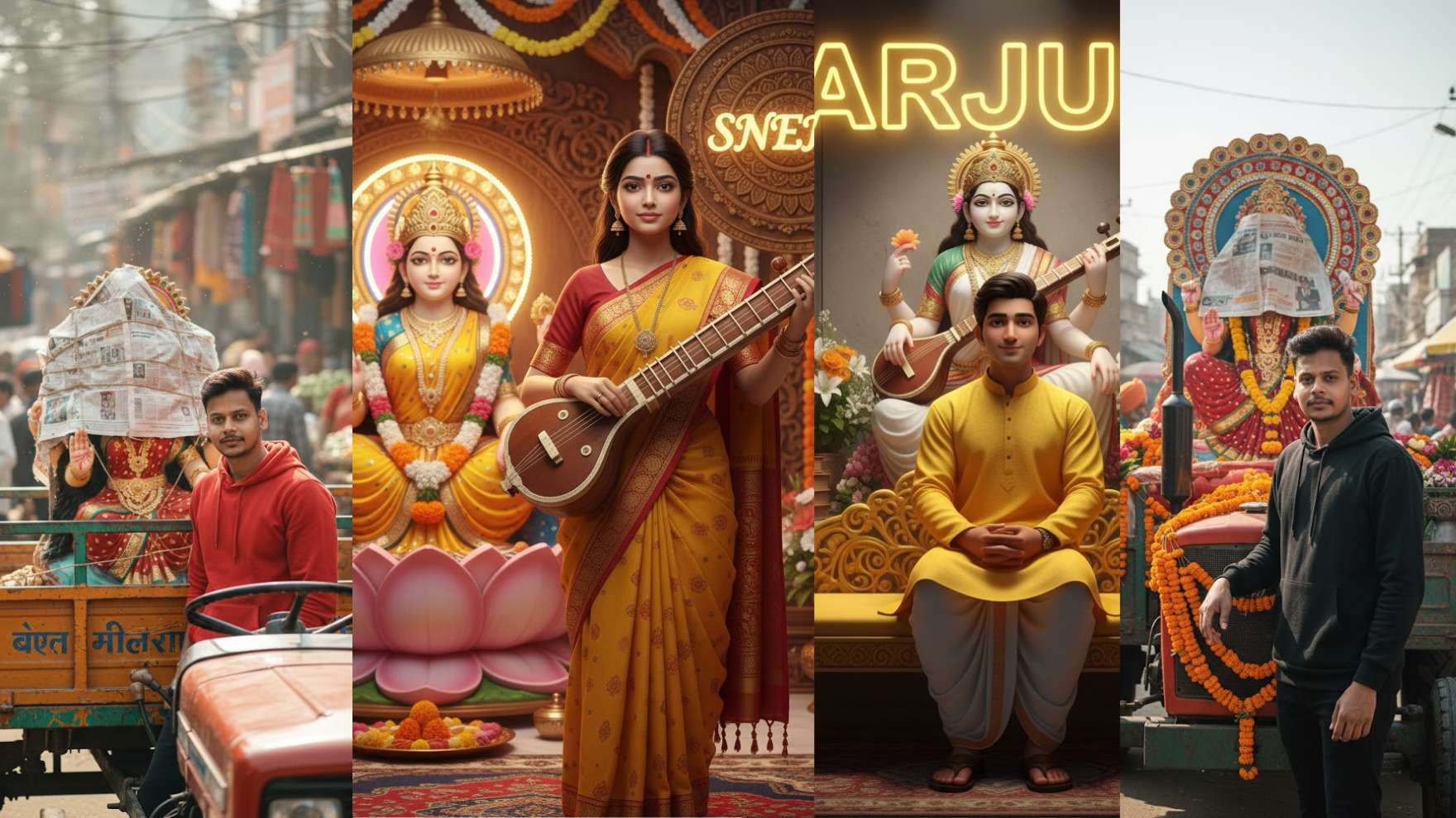 Google Gemini Sarswati Puja Ai Photo Editing Prompt 2026 | Sarswati Puja Ai Photo Prompt