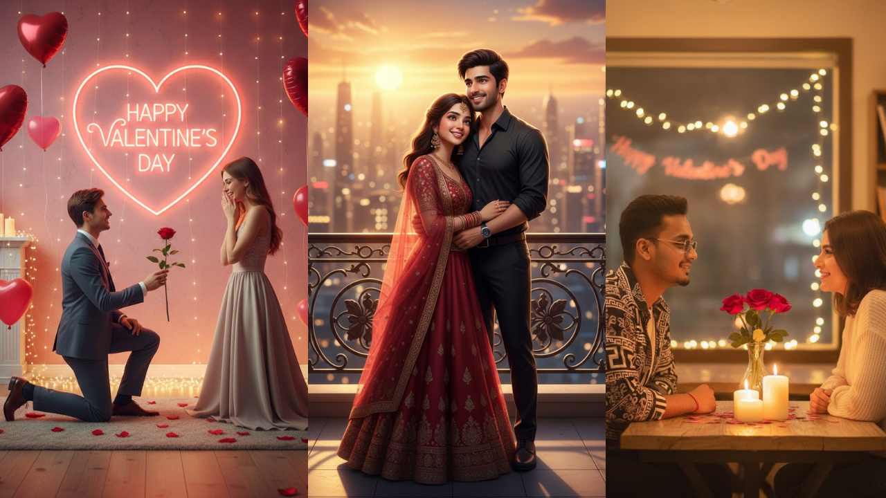 Happy Valentine's Day Google Gemini Prompt | Google Gemini Happy Valentine's Day AI Photo Prompt