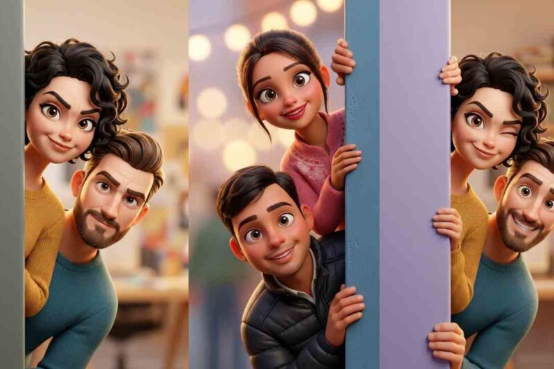 Best Disney Style Cartoon Google Gemini Ai Photo Prompt : Disney Style illustration Prompt