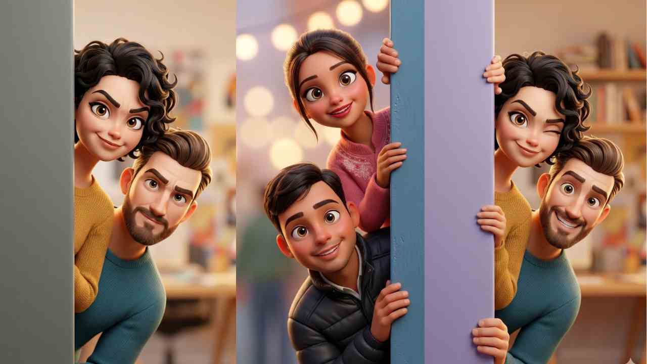 Best Disney Style Cartoon Google Gemini Ai Photo Prompt : Disney Style illustration Prompt