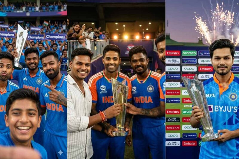 Google Gemini Indian Team T20 Image Prompt | Google Gemini Ai Indian T20 World Cup Photo Editing Prompt