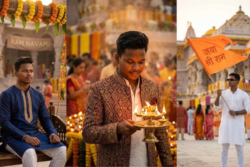 Happy Ramnavami Google Gemini Ai Photo Editing Prompt For Boy 2026 | Happy Navratri Ai Photo Editing