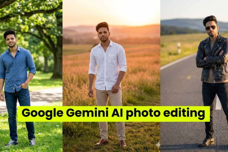 Google Gemini AI photo editing |