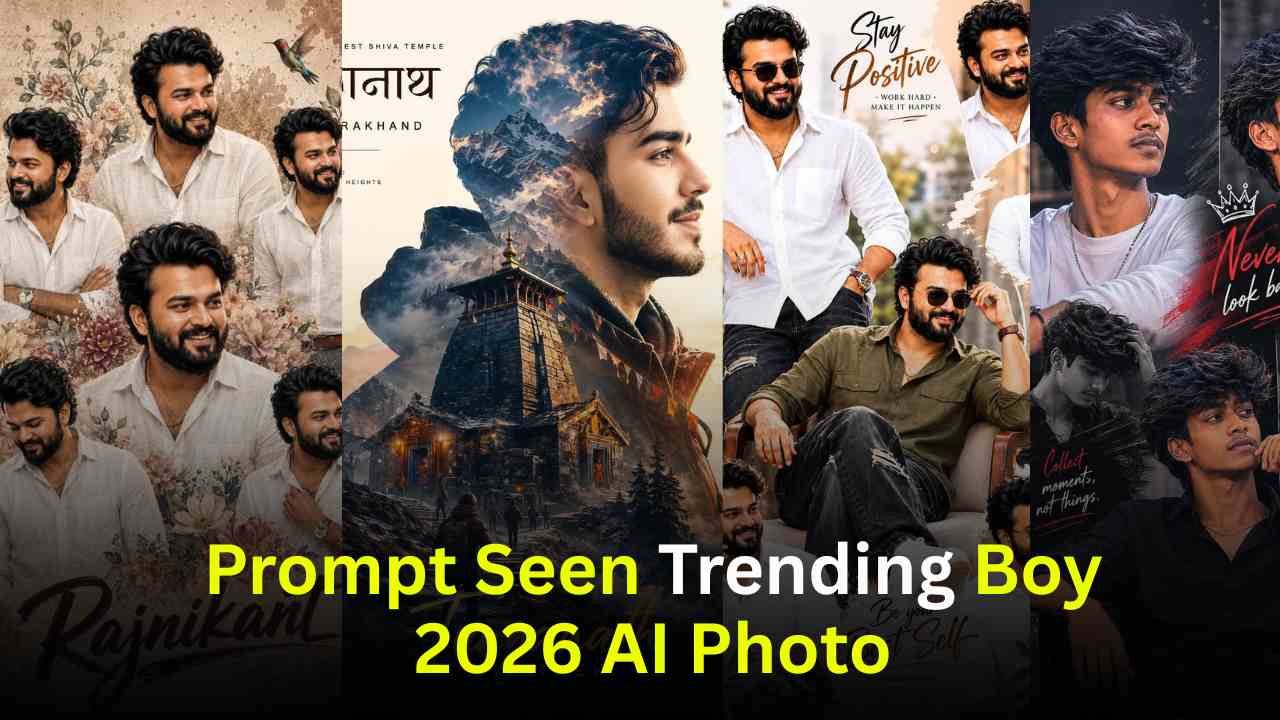 Prompt Seen Trending Boy 2026 AI Photo