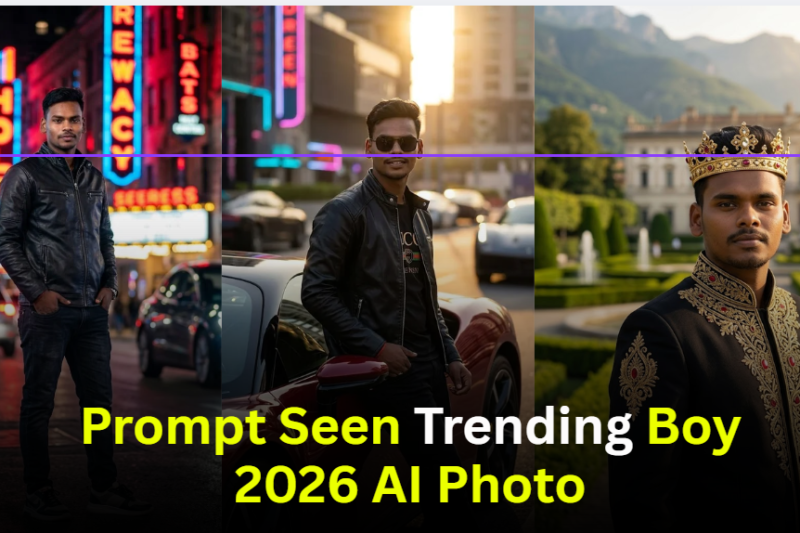 Prompt Seen Trending Boy AI Photo