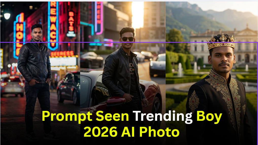Prompt Seen Trending Boy AI Photo