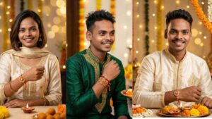 Raksha Bandhan Photo Editing Prompt for Boy