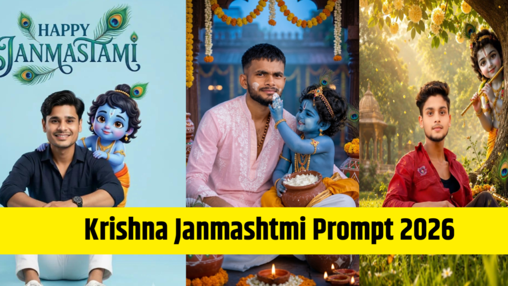Happy Krishna Janmashtami Google Gemini Ai Photo Editing Prompt 2026 Make Viral Ai Photo